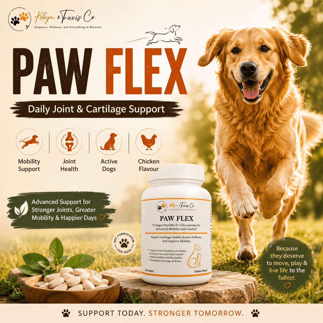 Paw Flex - Joint supplement with Collagen
