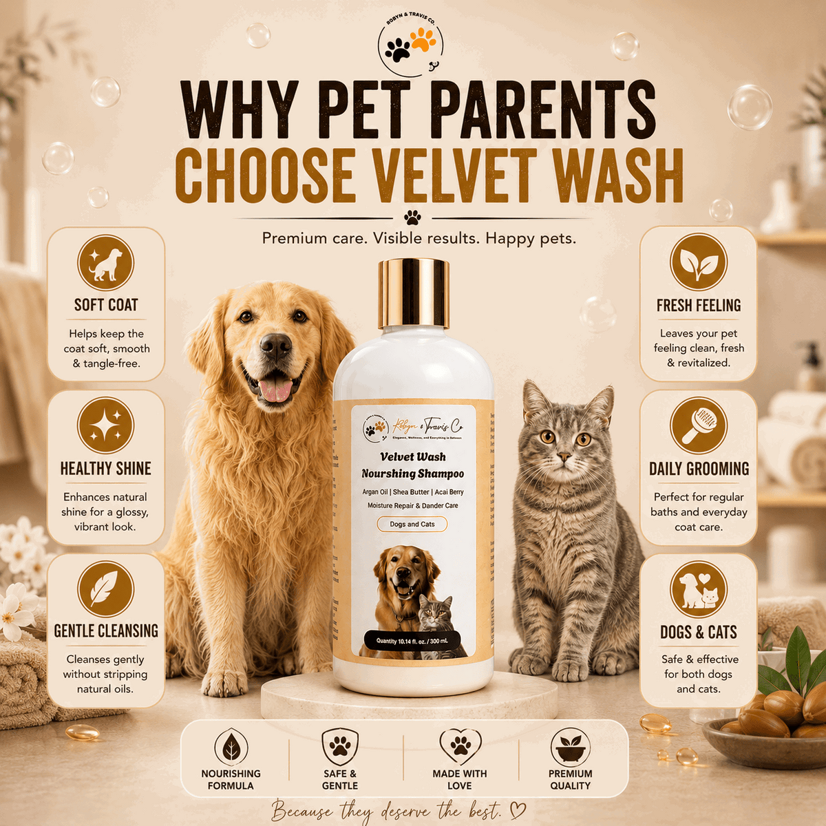 7 Best Hypoallergenic Cat Shampoos for Sensitive Skin - Robyn & Travis Co