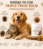 Triple Treat Balm lick safe dogs cats