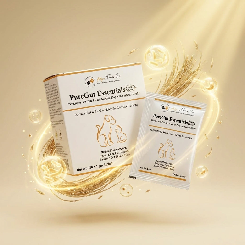 Pure Gut Essentials supplement close-up texture fiber blend