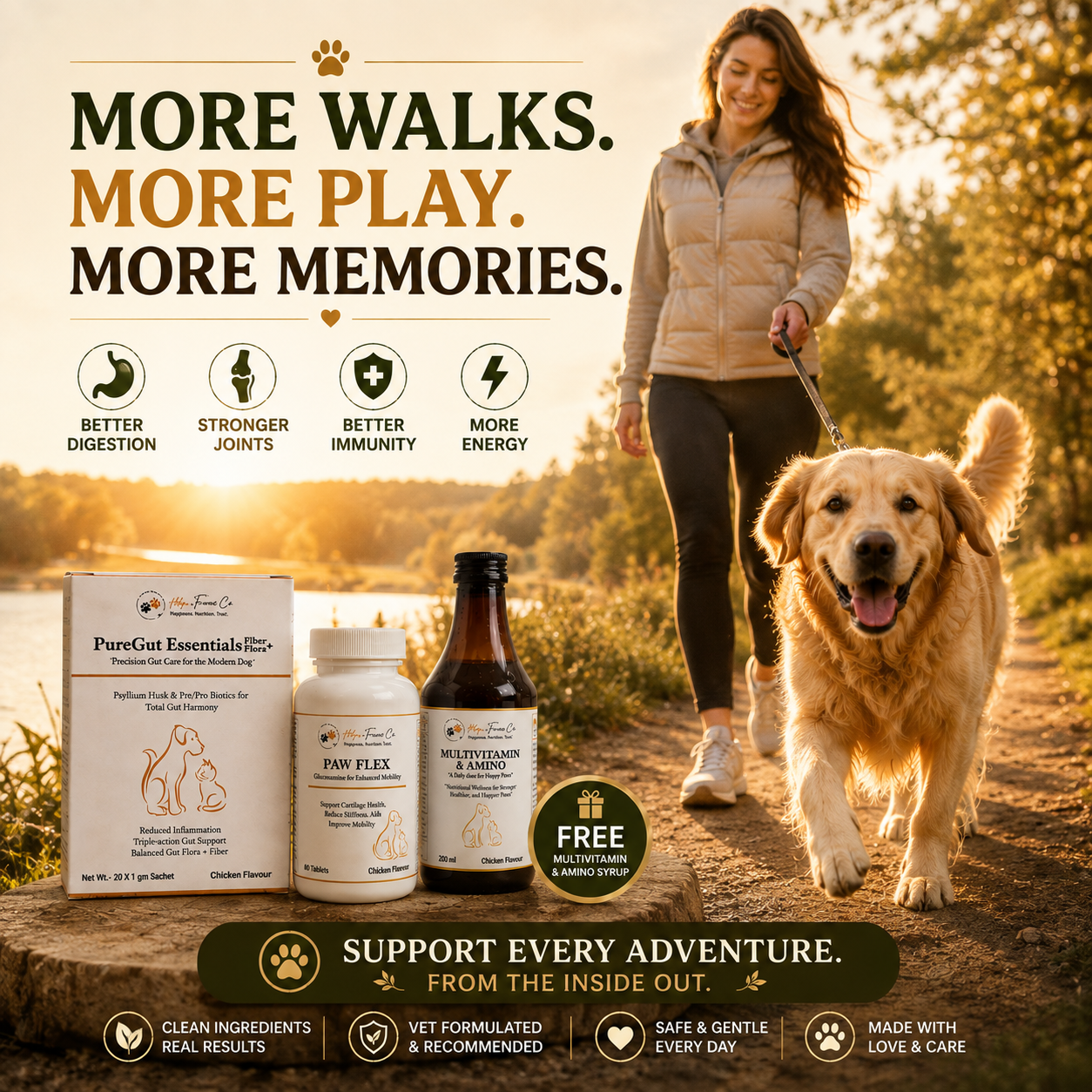The Prime Pet Stack | Gut Health • Joint Support • Daily Nutrition