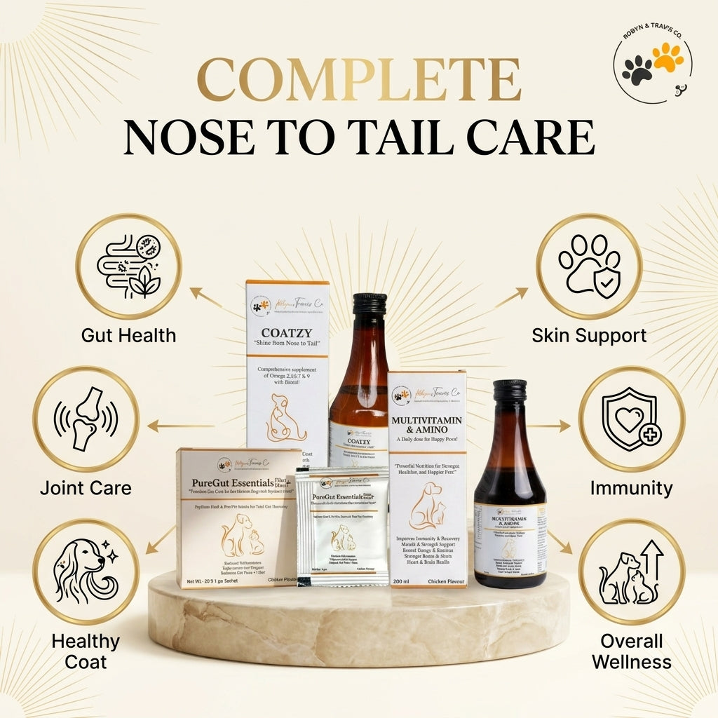 Gut & Mobility Care Combo - Complete Wellness Bundle for Dogs
