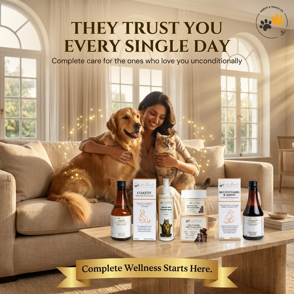 Complete Skin & Coat Wellness Bundle - FREE Multivitamin & Amino Syrup Included