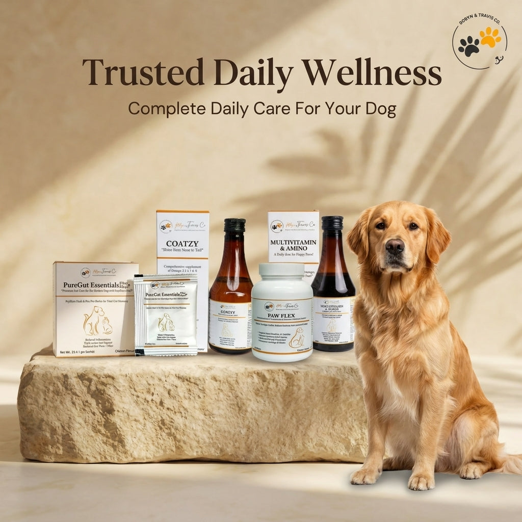 Gut & Mobility Care Combo - Complete Wellness Bundle for Dogs