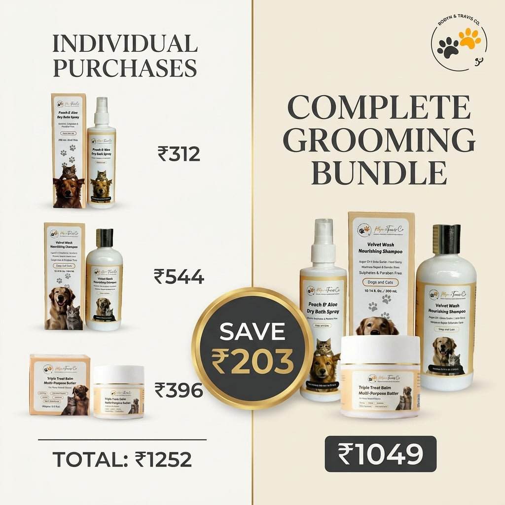 Complete Grooming Bundle — Everyday Grooming Care For Dogs & Cats