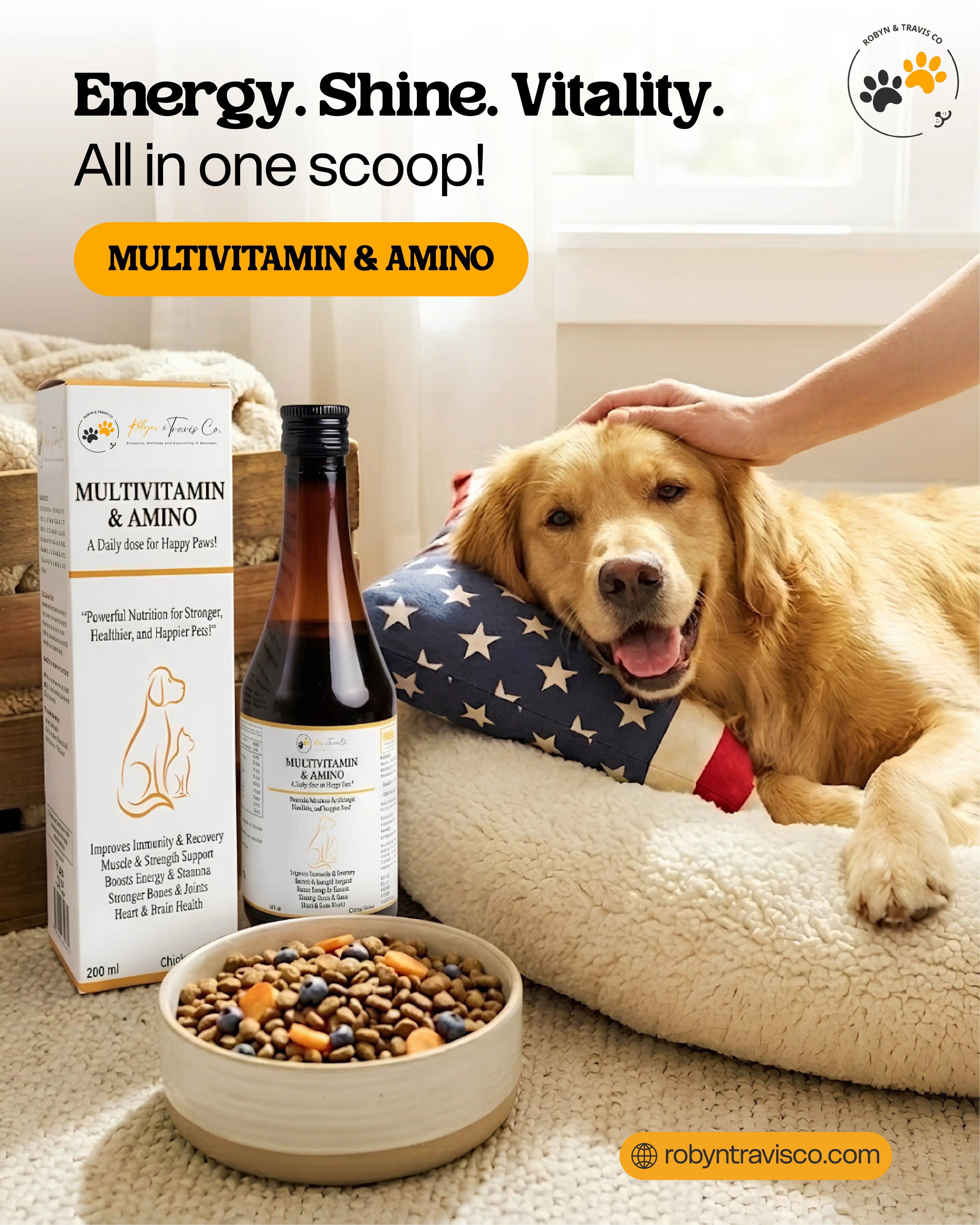 Multi-Vitamin & Aminos - Dogs & Cats