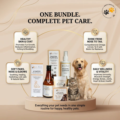 Complete Skin & Coat Wellness Bundle - FREE Multivitamin & Amino Syrup Included