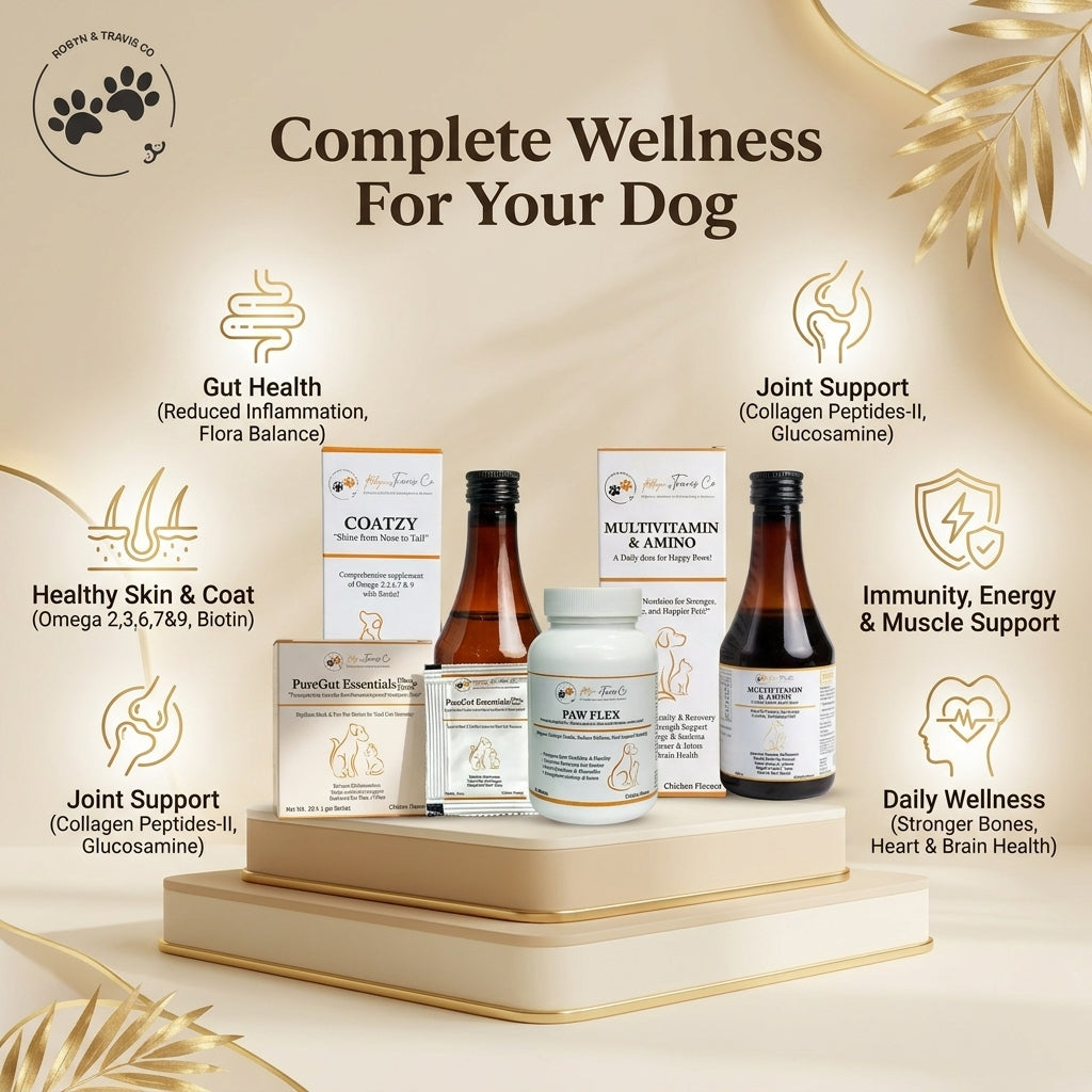 Gut & Mobility Care Combo - Complete Wellness Bundle for Dogs