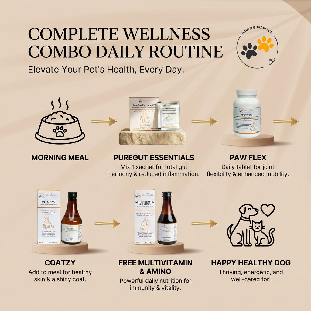 Gut & Mobility Care Combo - Complete Wellness Bundle for Dogs