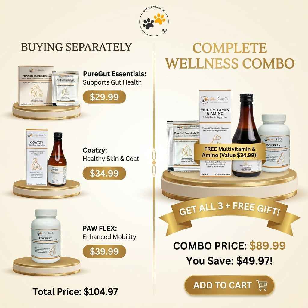 Gut & Mobility Care Combo - Complete Wellness Bundle for Dogs