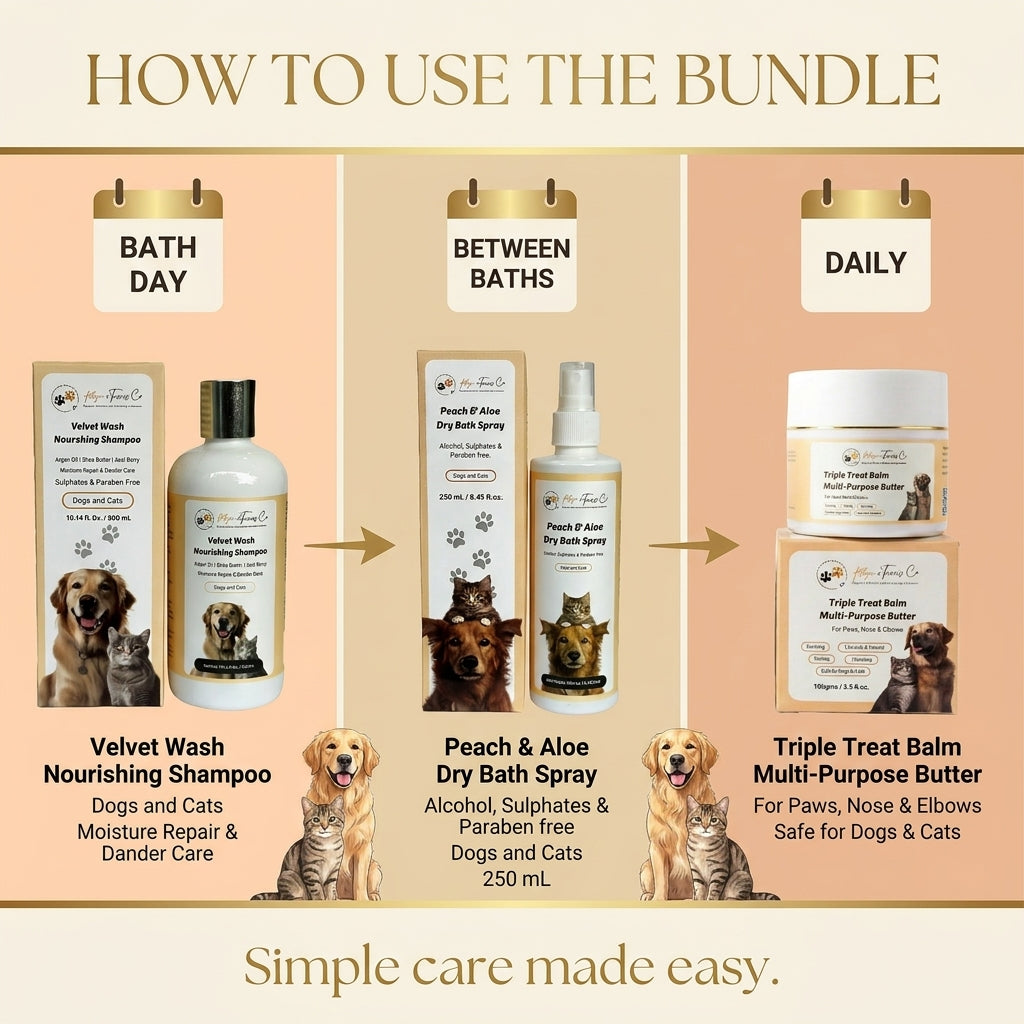 Complete Grooming Bundle — Everyday Grooming Care For Dogs & Cats