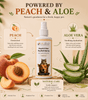 Peach & Aloe Dry Bath Spray — Waterless No-Rinse Dog & Cat Wash - Robyn & Travis Co