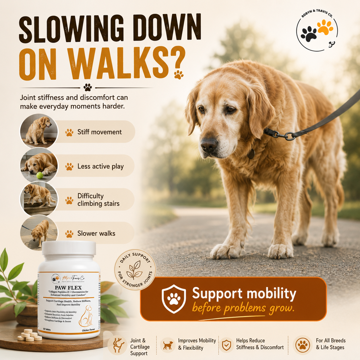 Paw Flex - Joint supplement with Collagen