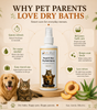 Peach Aloe grooming spray 200ml dogs cats
