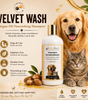 Shiny Coat Duo — Velvet Wash Shampoo and Coatzy Omega Blend bundle