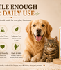 Peach & Aloe Dry Bath Spray (No-Rinse Grooming for Fresh, Clean & Healthy Coat)