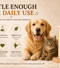 Peach & Aloe Dry Bath Spray — Waterless No-Rinse Dog & Cat Wash - Robyn & Travis Co