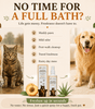 Peach & Aloe Dry Bath Spray — Waterless No-Rinse Dog & Cat Wash - Robyn & Travis Co