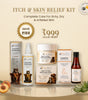 Itch & Skin Relief Kit bundle — Coatzy, Dry Bath Spray and Triple Treat Balm, save ₹188, ₹999