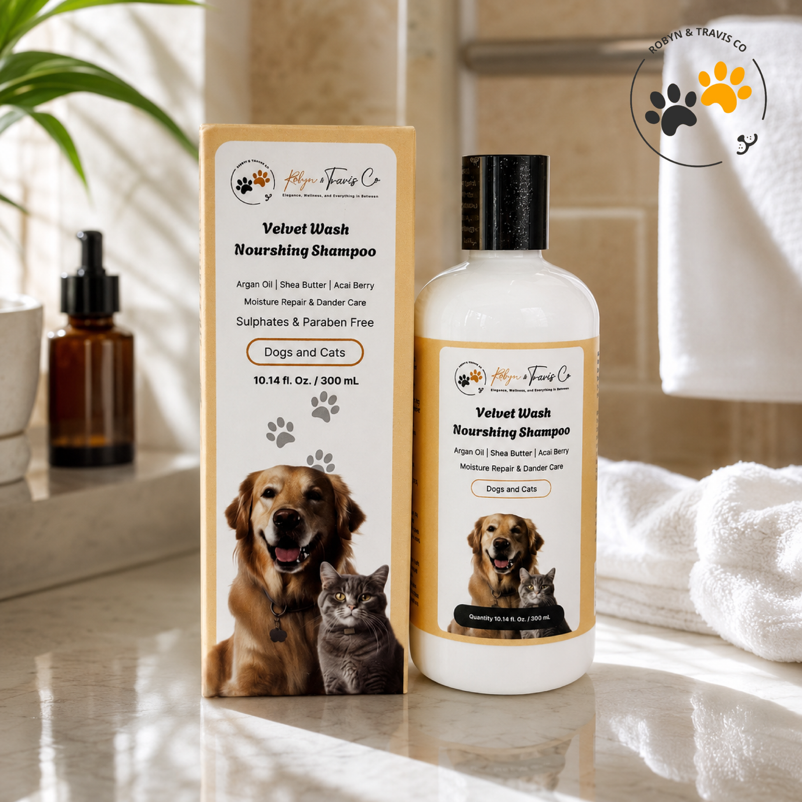 Velvet Wash Argan Oil Nourishing Shampoo
